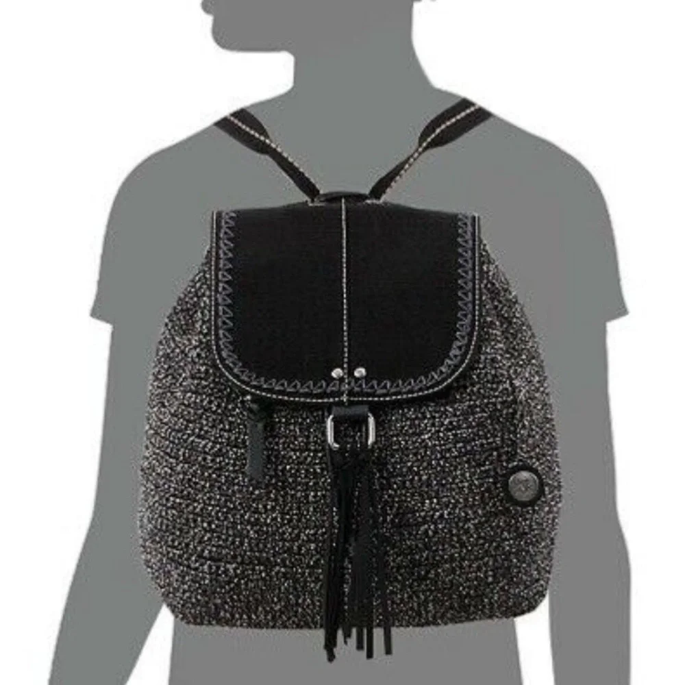 The Sak Avalon Convertible Crochet Backpack Boho